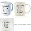 Cat Funny Mugs (I DO WHAT I WANT Middle Finger) - Return Coffee Roastery