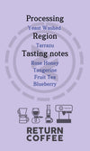 Costa Rica Canet Musician Series Beethoven (Yeast-Washed) - (AICA 2018 Bronze Medal Award) - Return Coffee Roastery