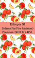 Ethiopia Yirgacheffe G1 Sidama Pin Fire (Adanan) Premium 74110 & 74158 (Anaerobic Natural with Temperature Control)